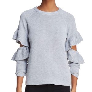Endless Rose Elbow Cut-Out Sweater NWT